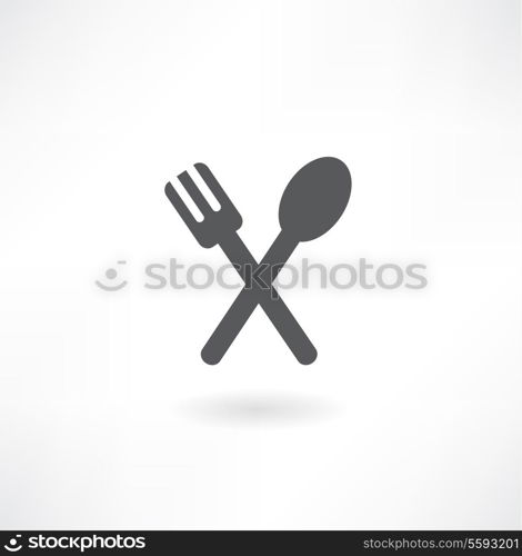 spoon and fork icon