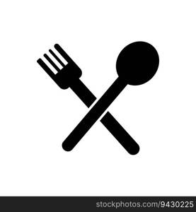 spoon and fork icon vector illustration design