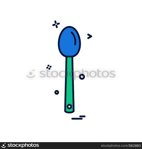 Spoon icon design vector