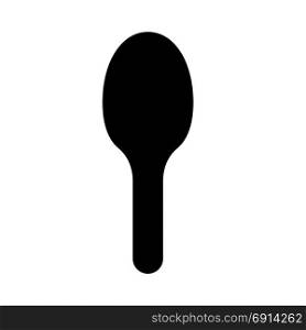 spoon, icon on isolated background