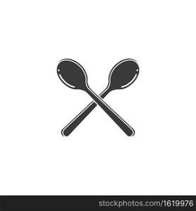 spoon  icon vector illustration design  template