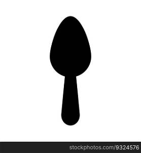 spoon icon vector template illustration logo design