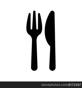 Spoon, knife, fork icon. Ready to use vector elements for restaurant logo.