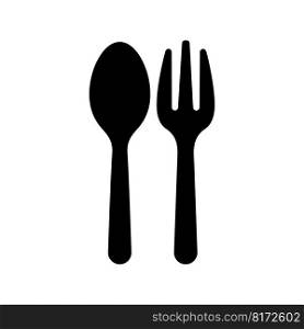 Spoon, knife, fork icon. Ready to use vector elements for restaurant logo.