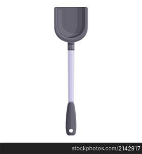 Spoon spatula icon cartoon vector. Grill bbq. Tool food. Spoon spatula icon cartoon vector. Grill bbq