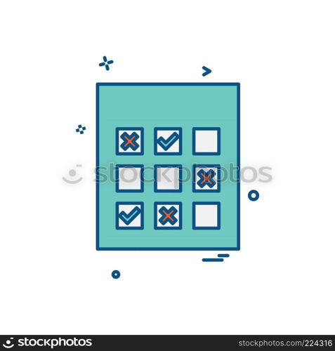 Sporrts and games icon design vector