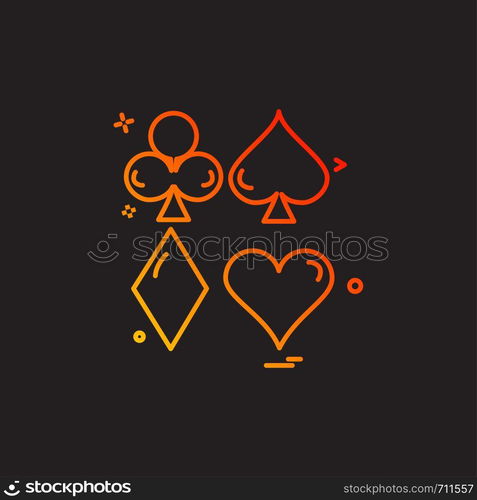 Sporrts and games icon design vector