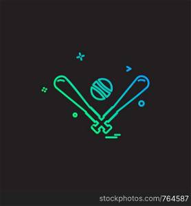Sporrts and games icon design vector