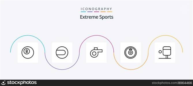 Sport Line 5 Icon Pack Including . plates.