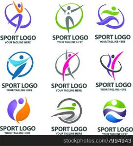 sport logo set