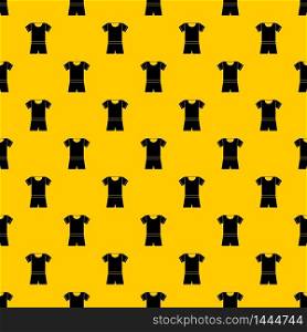 Sport shirt and shorts pattern seamless vector repeat geometric yellow for any design. Sport shirt and shorts pattern vector