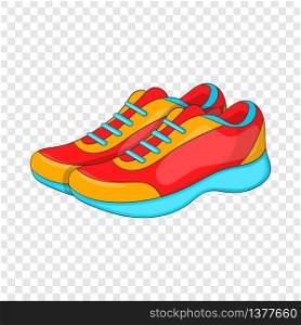 Sport sneakers icon in cartoon style isolated on background for any web design . Sport sneakers icon, cartoon style