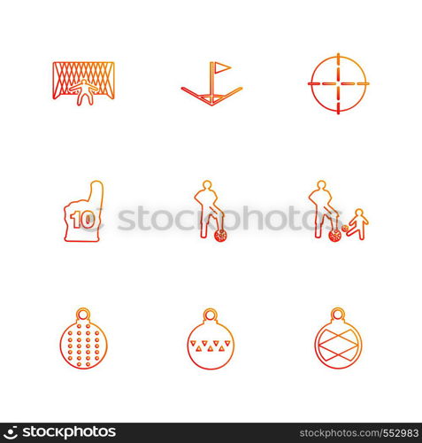 sports , games , atheletes , balls , fitness , football , fifa , russia , cricket , ball , bat , wicket, gym , tennis , running, race , hurdles , shoes , flag , icon, vector, design, flat, collection, style, creative, icons