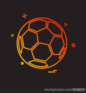 Sports icon design vector