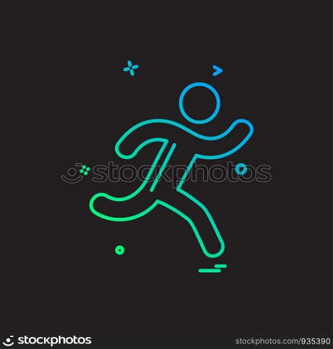 Sports icon design vector