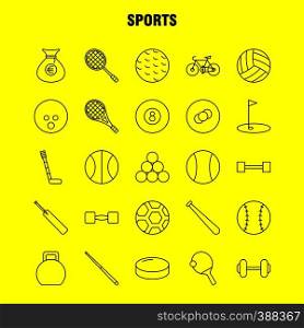 Sports Line Icon for Web, Print and Mobile UX/UI Kit. Such as: Baseball, Stick, Bat, Sports, Bat, Cricket Bat, Cricket, Pictogram Pack. - Vector