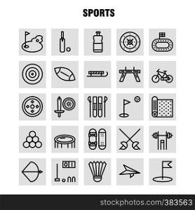 Sports Line Icon Pack For Designers And Developers. Icons Of Mat, Sport, Sports, Yoga, Billiards, Pool, Snooker, Sport, Vector