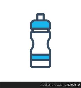 sports water bottle icon filled style