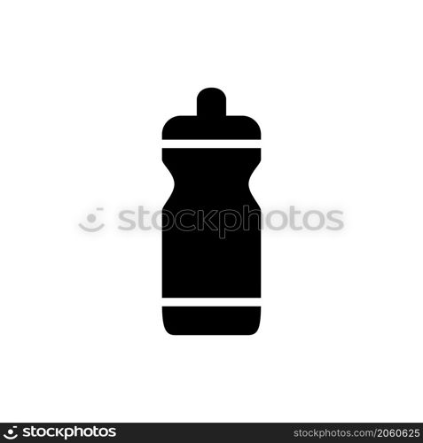 sports water bottle icon solid style