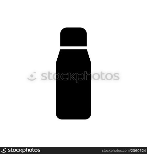 sports water bottle icon vector glyph style