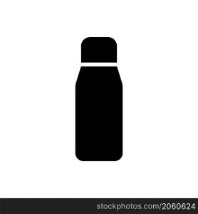 sports water bottle icon vector glyph style