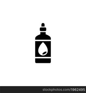 Sports Water Bottle vector icon. Simple flat symbol on white background. sports water bottle icon