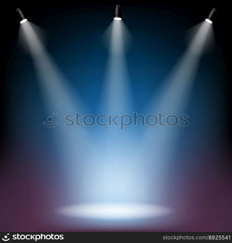 Spotlight vector image