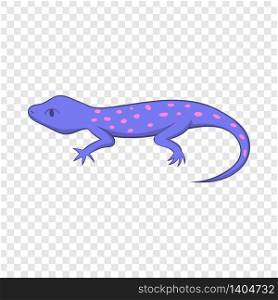 Spotted lizard icon. Cartoon illustration of spotted lizard vector icon for web. Spotted lizard icon, cartoon style