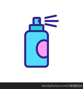 spray for water resistance icon vector. spray for water resistance sign. color symbol illustration. spray for water resistance icon vector outline illustration