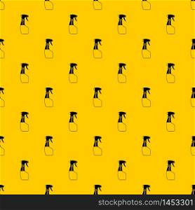 Spray pattern seamless vector repeat geometric yellow for any design. Spray pattern vector