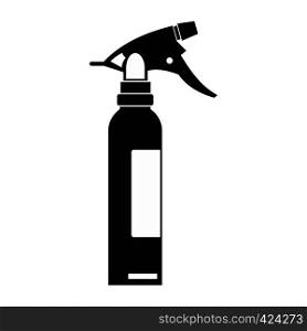 Sprayer black simple icon isolated on white background. Sprayer black simple icon