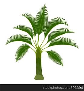 Spreading palm icon. Cartoon illustration of spreading palm vector icon for web. Spreading palm icon, cartoon style