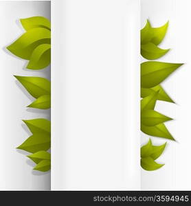 Spring abstract vector background