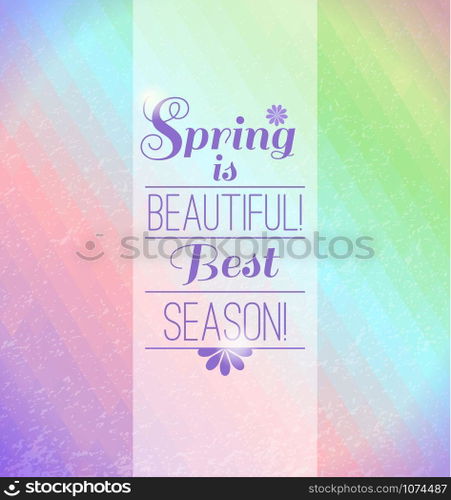 Spring background