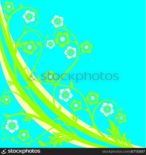 Spring background, vector