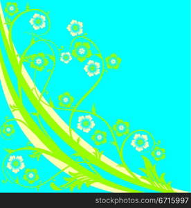 Spring background, vector