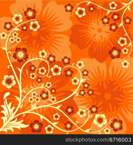 Spring background, vector