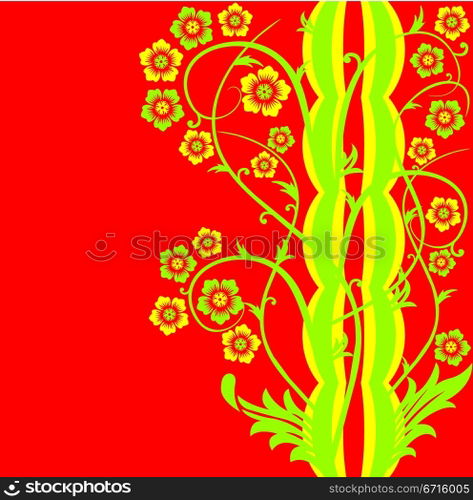 Spring background, vector