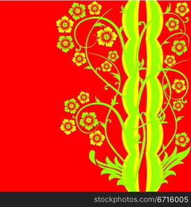 Spring background, vector