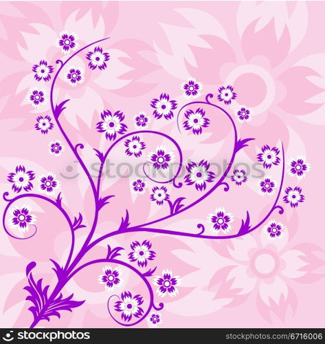 Spring background, vector