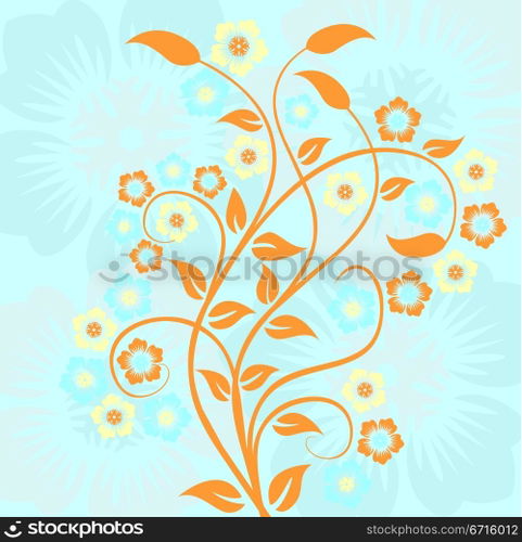 Spring background, vector