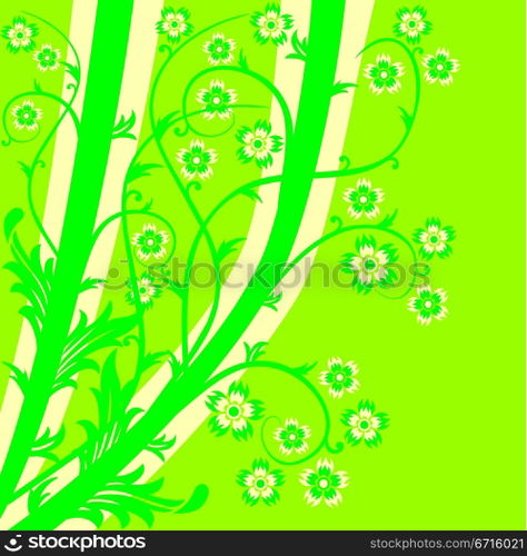 Spring background, vector