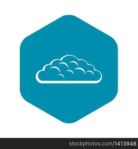 Spring cloud icon. Simple illustration of spring cloud vector icon for web. Spring cloud icon, simple style