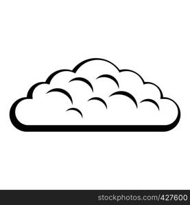 Spring cloud icon. Simple illustration of spring cloud vector icon for web. Spring cloud icon, simple style