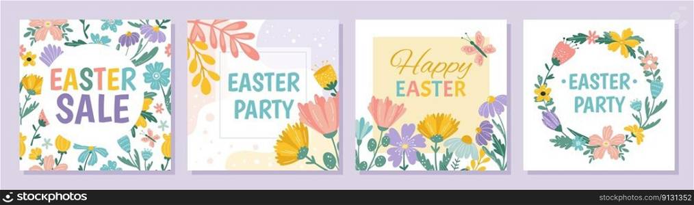 Spring flower frames, easter floral cards. Summer sa≤square post, fashion email template,πnk e≤gant offer. Dood≤sty≤decor. Cute hand drawn botanical e≤ments. Vector design backgrounds set. Spring flower frames, easter floral cards. Summer sa≤square post, fashion email template,πnk e≤gant offer. Dood≤sty≤decor. Cute botanical e≤ments. Vector design backgrounds set