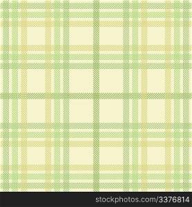 Spring plaid texture, vector pattern