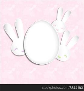 Springtime Easter holiday Background. Image contains a gradient mesh