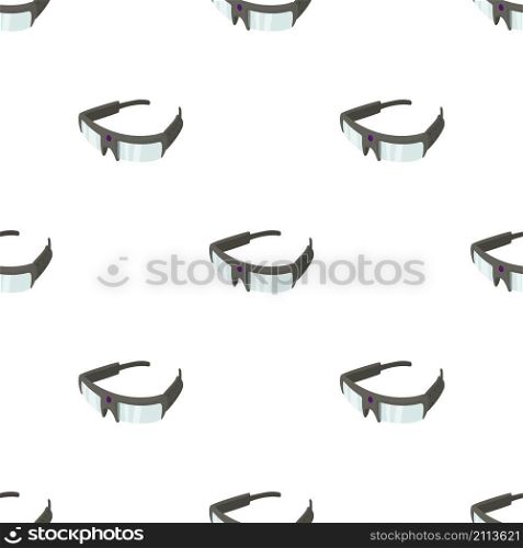 Spy glasses pattern seamless background texture repeat wallpaper geometric vector. Spy glasses pattern seamless vector