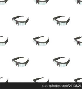 Spy glasses pattern seamless background texture repeat wallpaper geometric vector. Spy glasses pattern seamless vector