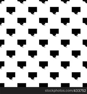 Square banner pattern seamless in simple style vector illustration. Square banner pattern vector